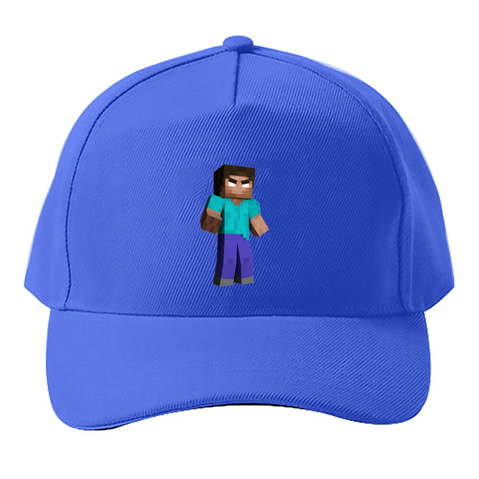 （画像用） マインクラフト ブロックの世界 Minecraft MC Block world ベースボールキャップ 綿100％ 男女兼用 帽子 スポーツ